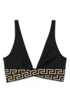 Versace Greca Triangle Bikini Top