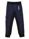 Versace Greca-print Track Trousers In Blue
