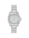 Versace Greca Pulse 36mm Watch In Metallic