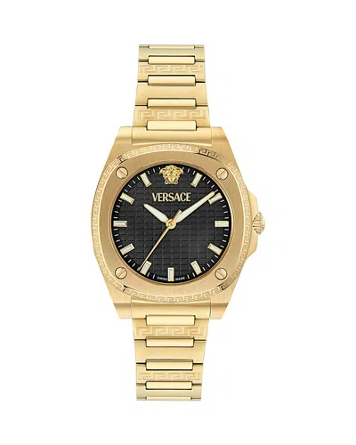 Versace Greca Pulse Watch, 36mm In Gold