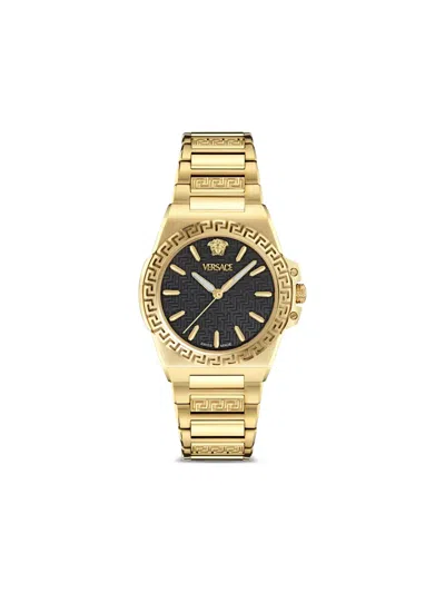Versace Greca Reaction 36mm In Yellow