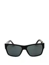 Versace Greca Rectangular-frame Sunglasses In Multi