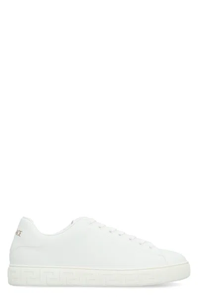 Versace Greca Sneakers In Animal Print