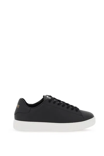 Versace Greca Sneakers Men In Black