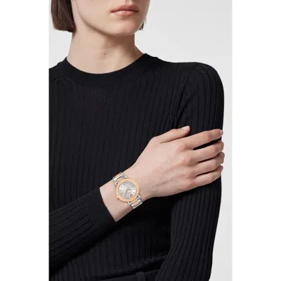 Versace Greca Sphere Watch, 35mm In Two Tone