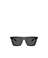 Versace Greca Square-frame Sunglasses In Black