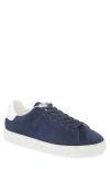 Versace Greca Suede Low Top Sneaker In Multi