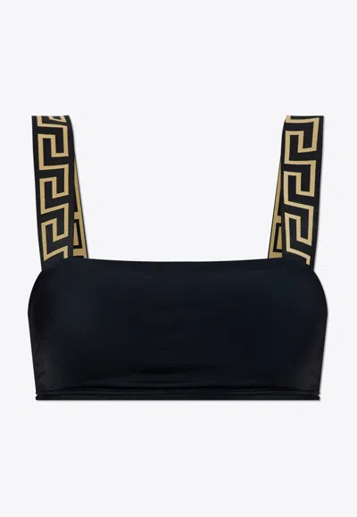 VERSACE GRECA SWIMSUIT TOP