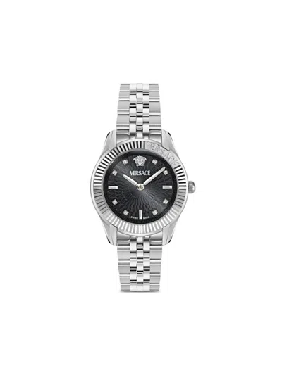 Versace Greca Time 30mm In Black