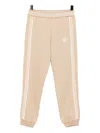 Versace Greca Track Pants In Neutral