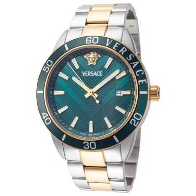 Versace Greca Urban Men's Watch In Green