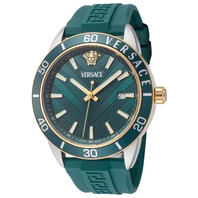 Versace Greca Urban Men's Watch In Green
