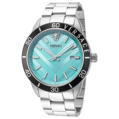 Versace Greca Urban Men's Watch In Metallic