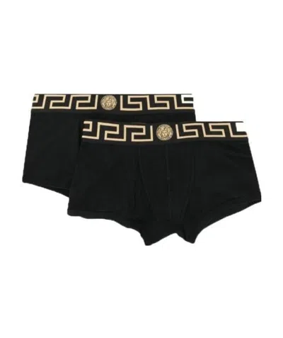 VERSACE TWO PIECE SET LOGO BOXERS