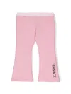 Versace Greca-waistband Jersey Trousers In Pink