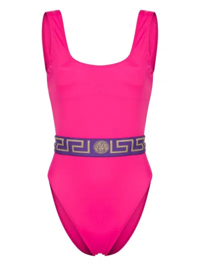 Versace Swim One Piece In Rosa