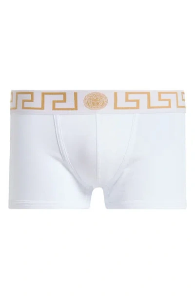 VERSACE VERSACE GRECCA BAND BOXER BRIEFS