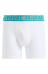 Versace Greek Key Jersey Boxer Briefs