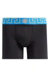 Versace Greek Key Jersey Boxer Briefs