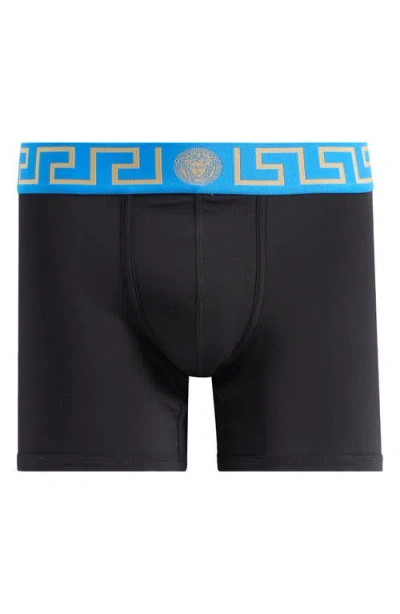 Versace Greek Key Jersey Boxer Briefs