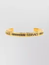 Versace Greek Key Pattern Open Cuff Bracelet