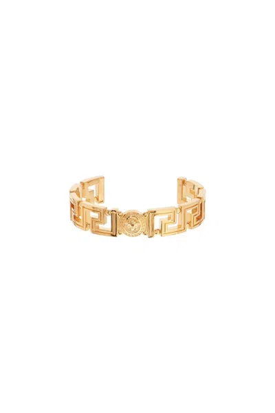 Versace Greek Medusa Bracelet In Gold