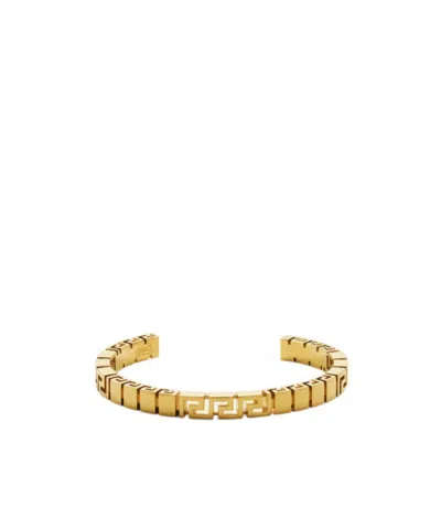 Versace Greek Pattern Bracelet In Gold