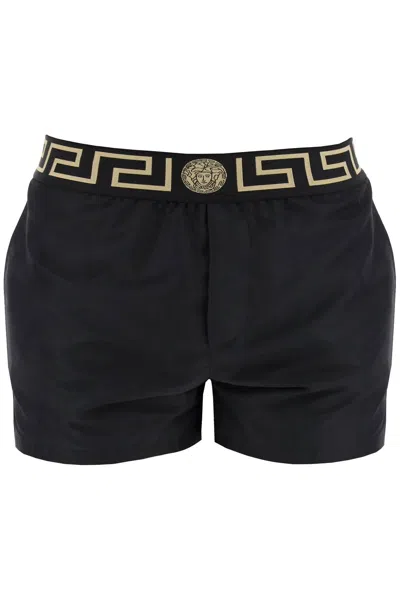 Versace Greek Sea Bermuda Shorts For In Multicolor