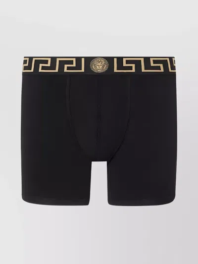 VERSACE GREEK WAISTBAND BOXER SHORTS