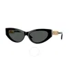 Versace Woman Sunglass Ve4470b In Green