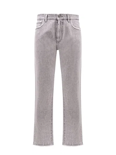 Versace Grey Denim Jeans