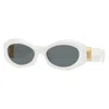 Versace Grey Irregular Ladies Sunglasses Ve4466u 546280 54