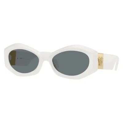 Versace Grey Irregular Ladies Sunglasses Ve4466u 546280 54