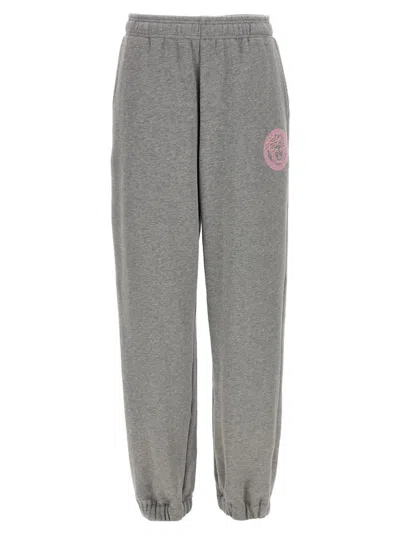 VERSACE GREY LA MEDUSA JOGGERS