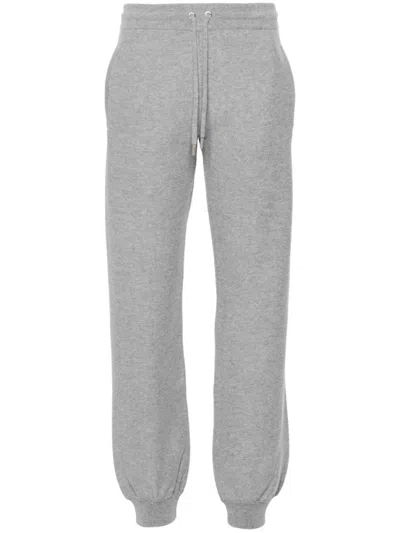 VERSACE WOMEN GREY RELAXED JOGGERS