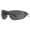 Versace Grey Shield Ladies Sunglasses Ve2054 100187 141