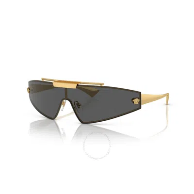 Versace Grey Shield Ladies Sunglasses Ve2265 100287 44