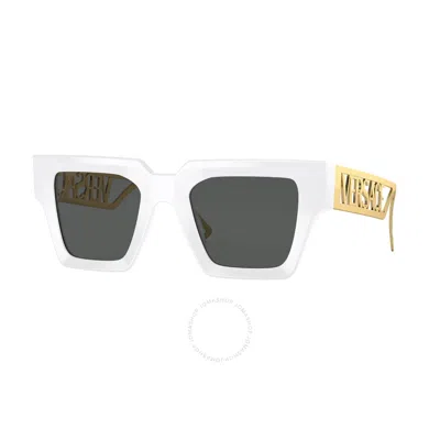 VERSACE VERSACE GREY SQUARE LADIES SUNGLASSES VE4431 401/87 50