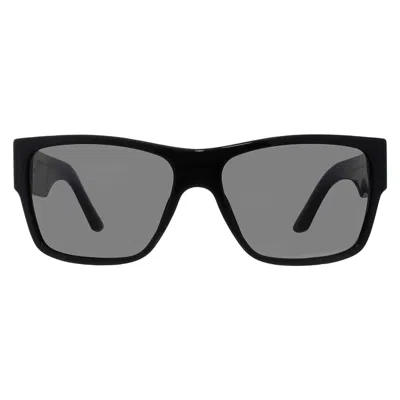 VERSACE GREY SQUARE MEN'S SUNGLASSES VE4296 GB1/87 59