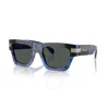 Versace Tortoiseshell Rectangle-frame Sunglasses