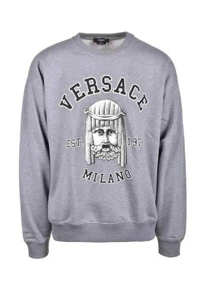 Versace Grey Sweatshirt - Grey In Gray