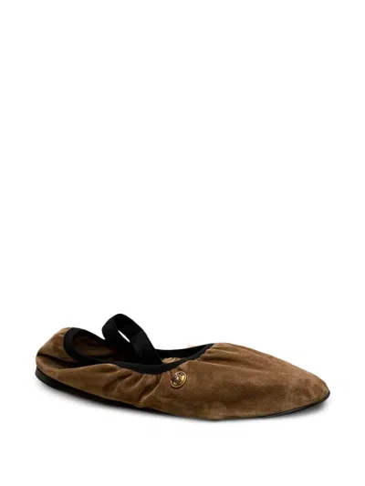 Versace Guanto Medusa-head Ballet Flats In Multi
