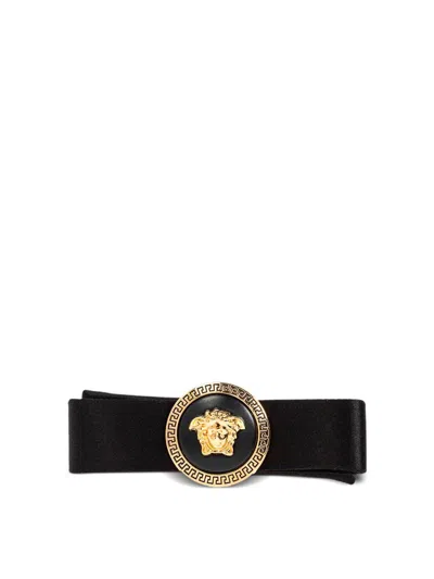 Versace Hair Accessory In Black