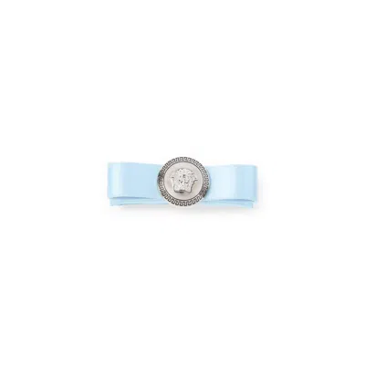 Versace Hair Clip In Blue