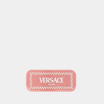 Versace Hair Clip In Pink