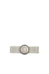 Versace Hair Clip In Silver & Palladium