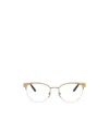 Versace Demo Cat Eye Ladies Eyeglasses Ve1304 1002 52 In Nude