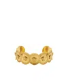 Versace Half-open Bracelet In Gold