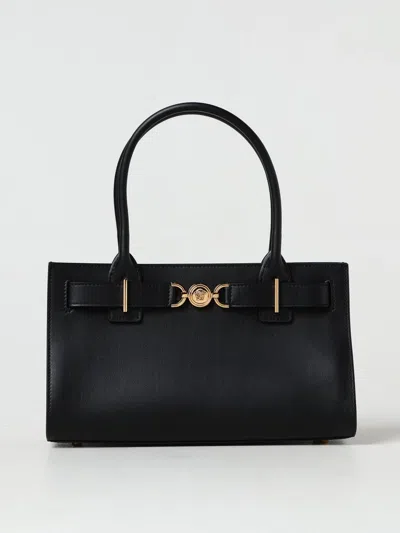 Versace 'medusa '95' Shopper Handbag In Black