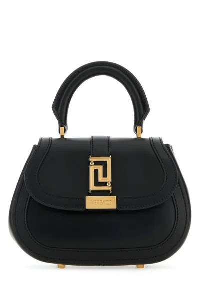 Versace Woman Greca Goddess Woman Black Handbags